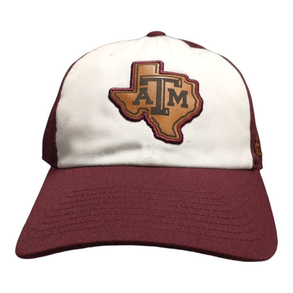 NCAA Texas A&M Aggies adidas ATM Cap Men's One Size Burgundy Polyester Strapback